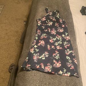 Peace and pearls floral dress size large